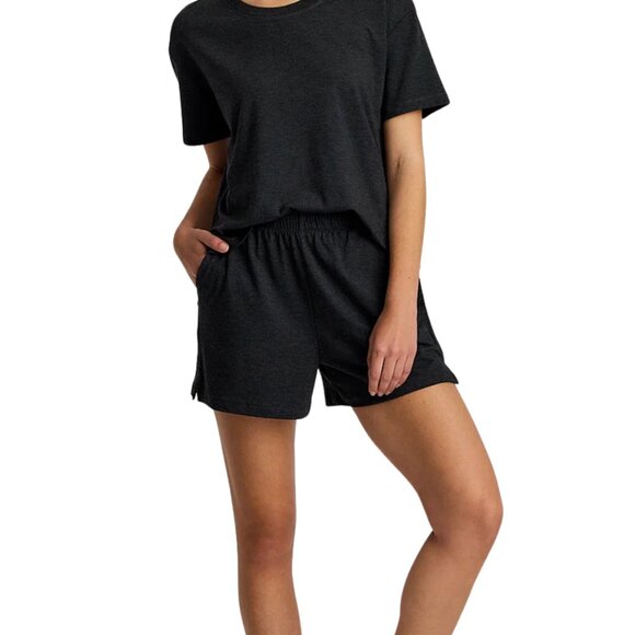 Free Fly Bamboo Flex Sunday Short, Heather Black S - EUC, Soft, Athletic, Lounge - Picture 11 of 12